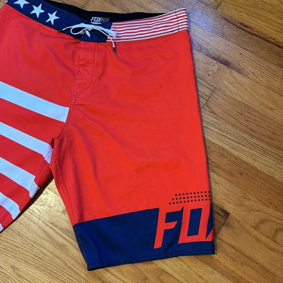 Fox Racing American Flag H20 Board Shorts - Picture 4 of 11